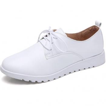 Chaussures de tennis en cuir PU pour femmes
