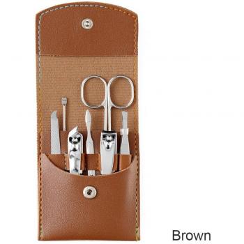 Set de cortaúñas portátil para pedicura