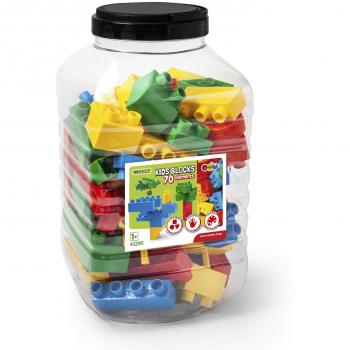KIDS BLOCKS KLOCKI 70 el. W POJEMNIKU 41295 WADER