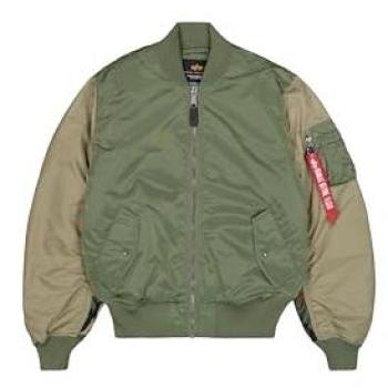Herren Bomberjacke MA-1 Camo von Alpha Industries