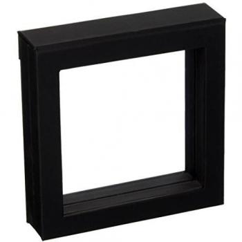 3‑Dimensionaler Schweberahmen 13 cm in Schwarz – SAFE 4507