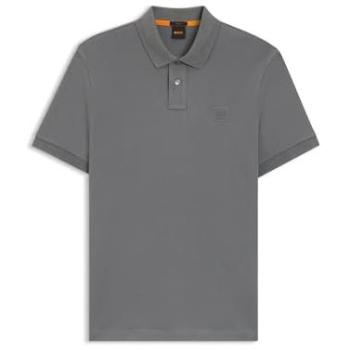Polo Casual BOSS para hombre en algodón gris XL