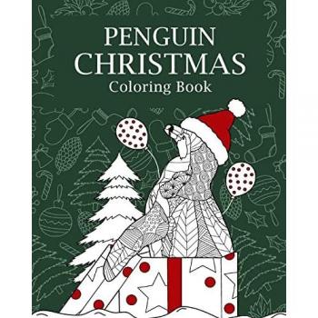 Paperland: Penguin Christmas Coloring Book