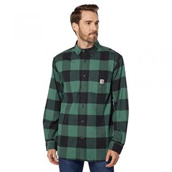 Camicia Carhartt a Quadri Verde Midweight XL