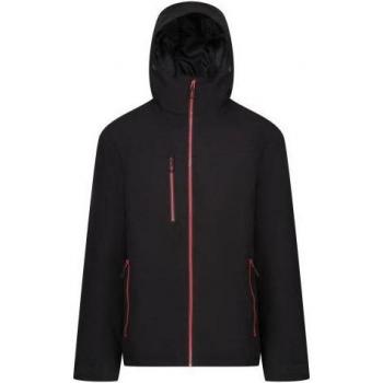 Chaqueta Regatta Negra y Amarilla Lima Impermeable Aislada