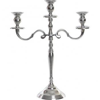 Candelabro Elegante de Aluminio (3 Piezas)