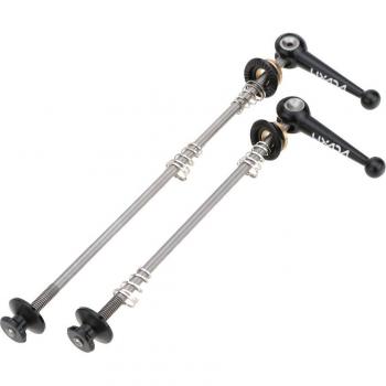 2Pcs Titanium Quick Release Skewers for MTB and Road Cycling