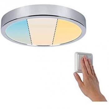 Paulmann HomeSpa LED Panel Aviar Badezimmerlampe mit TunableWhite Badleuchte WhiteSwitch