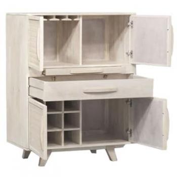 Mueble Auxiliar Home ESPRIT Blanco 85 x 40 x 123 cm
