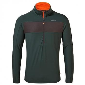Craghoppers Nosilife Valens Half Zip Sweatshirt Spruce Green XL male