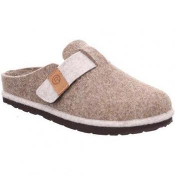 Rohde MERAN Pantoffel – Hausschuh, Clog, Schlappen mit Klettriemchen