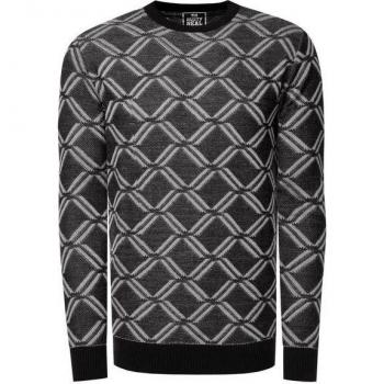 Karo-Design Strickpullover für Herren von Rusty Neal