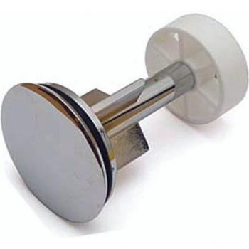 Tappo saltarello in abs cromato per bidet ø mm.36,5 - 1 ø mm.36,5