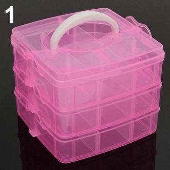 Bijouterie Transparent 18 Compartiments