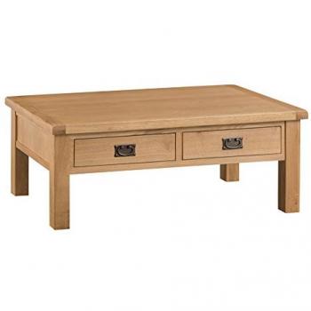 Kenmore Waverley Oak Large Coffee Table with 2 Drawers