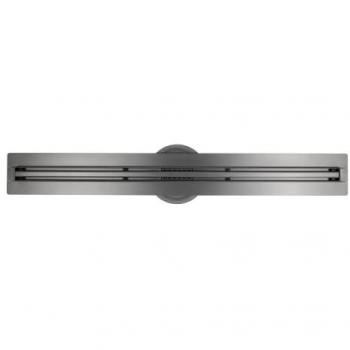 Edelstahl Duschrinne FlexM03 in Gunmetal 900mm