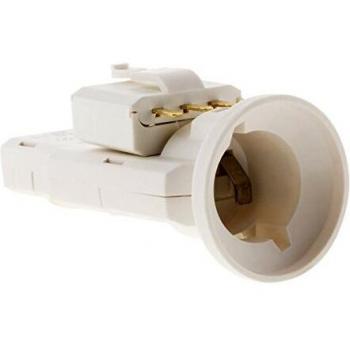 Portalampada E27 con Spina DCL 6A 250V