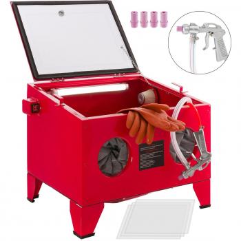 Arebos Red Sandblast Cabin - 90 Liters