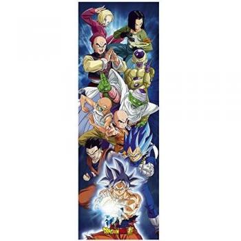 Dragon Ball Super - Póster para puerta - Grupo (53 x 158 cm)