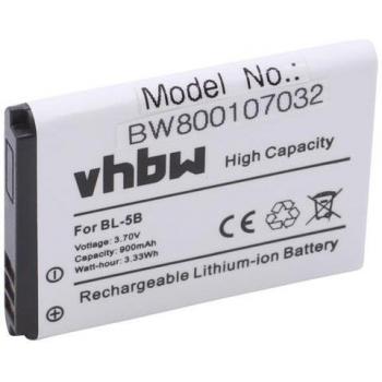 Batteria Li-Ion 900mAh 3.7V per SVP Cybersnap DC-12vx