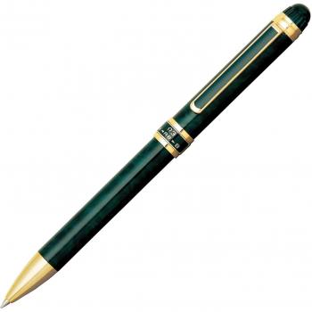 Caneta Dupla Platinum 3 En 1 Verde Mármol MWB‑3000RN#41