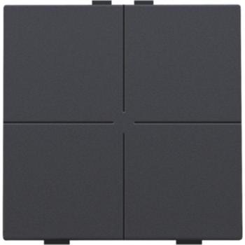 Niko Home Control Bouton Multifonction Anthracite