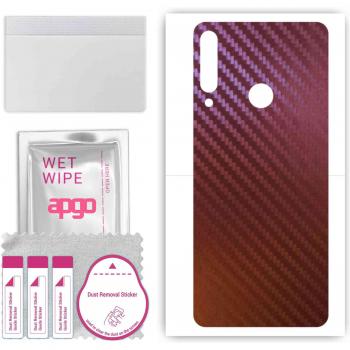 Scratch-Resistant Vinyl Back Cover for Huawei Y6p