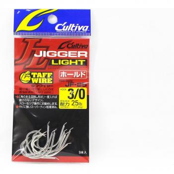 Gancho de Jig Light Hold Owner JF‑25 3/0