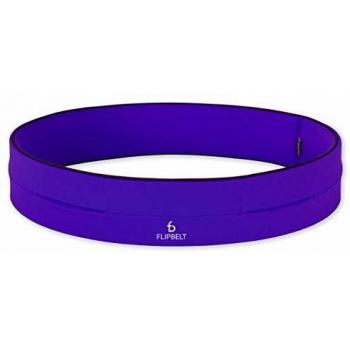 FlipBelt Classic Violett L - Fitnessgürtel für Unisex