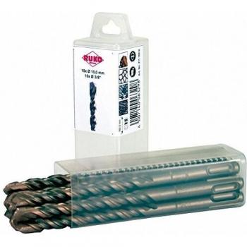 Ruko-211082K-Pack de 10 brocas SDS-plus 8x210 mm