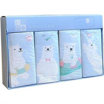 Petite serviette jetable décorative 8 pièces