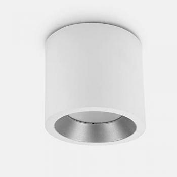LEDS-C4 Leds C4 Cosmos led ø168mm Outdoor led Surface Mounted Downlight Large White IP65 23W 4000K