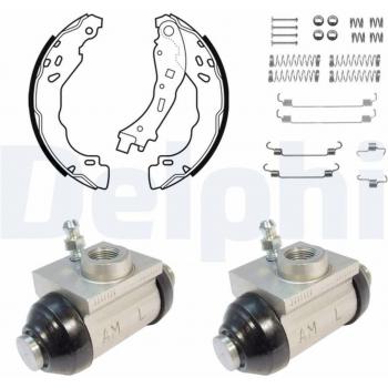 KIT COMPLETO DE FRENOS DELPHI KP1146 – Disco Tambor y Zapatas