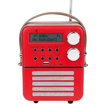 Mini Radio digitale DAB e FM con Bluetooth e USB Play