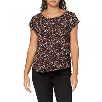 Camiseta Only ONLVIC SS AOP Top Noos WVN, Azul