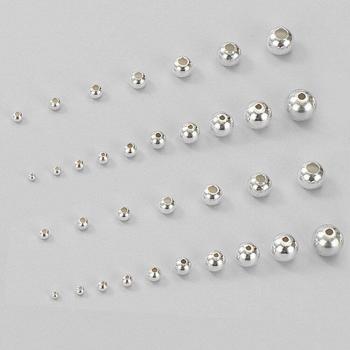 Perles en argent 100% 925 pour fabrication de bijoux