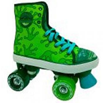 Patines Park City Canvas Quad verde infantil - 30/31