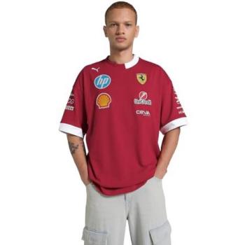 Red Ferrari 2025 Driver’s Oversized Tee
