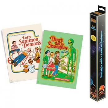 Steven Rhodes Set Mini – Colorful Poster (One Size) – 150g/m²