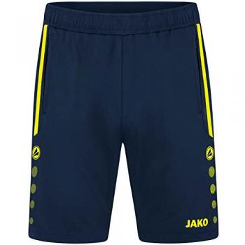 JAKO Allround Trainingsshort Blau Gelb 2XL
