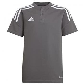 Adidas Performance Poloshirt Condivo 22 Kinder Grau Weiß
