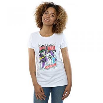 Batman Joker Kaarthoes Katoen T-Shirt Licentie DC Comics