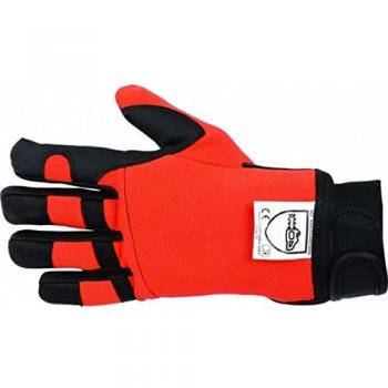 Gants de protection SOLIDUR pour tronçonneuse