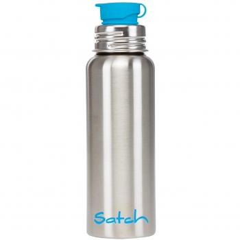 Robuste satch Edelstahl Trinkflasche - Silber