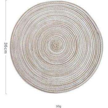 Solid Linens Non-Slip Placemat Collection