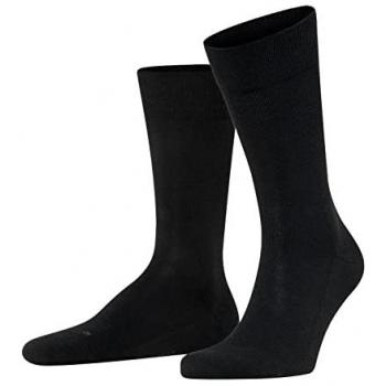 Calze Sensitive London Uomo Falke in Cotone Nero 47-50