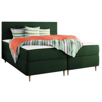 Cama Doble Memphis 135 Tapizado con Somier