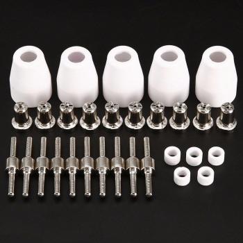 30pcs Nickel-Plated Electrodes and Nozzles for CUT40 312