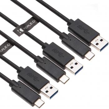 FastCharge Pro 3‑Pack USB‑C Cable Set – Keple 3.1 Type C for OnePlus & Pixel