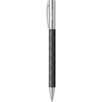 FABER-CASTELL Drehkugelschreiber Ambition Rhombus schwarz